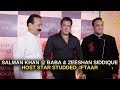 Salman Khan Baba Siddique Zeeshan Siddique Iftar Party Celebrations 2018 TXNXT Bollywood