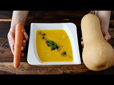 , title : 'Selbstgemachte Butternut-Kürbis-Suppe: Die leichte und gesunde Kürbis-Suppe ohne Chemie'
