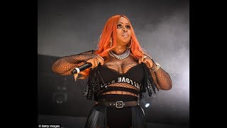 Remy Ma has wardrobe malfunction in performance at Summer Jam show in New Jersey