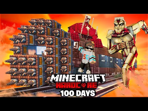 I Survived 100 Days on Train in Hardcore Minecraft! Part 2