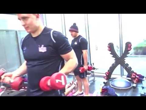 Manequin Challenge at EIS Sheffield with the Rotherham Titans