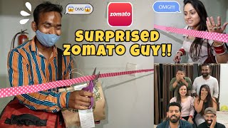 Surprised Zomato Delivery Guy and a Friend with GRAND Welcome | Vlog 298