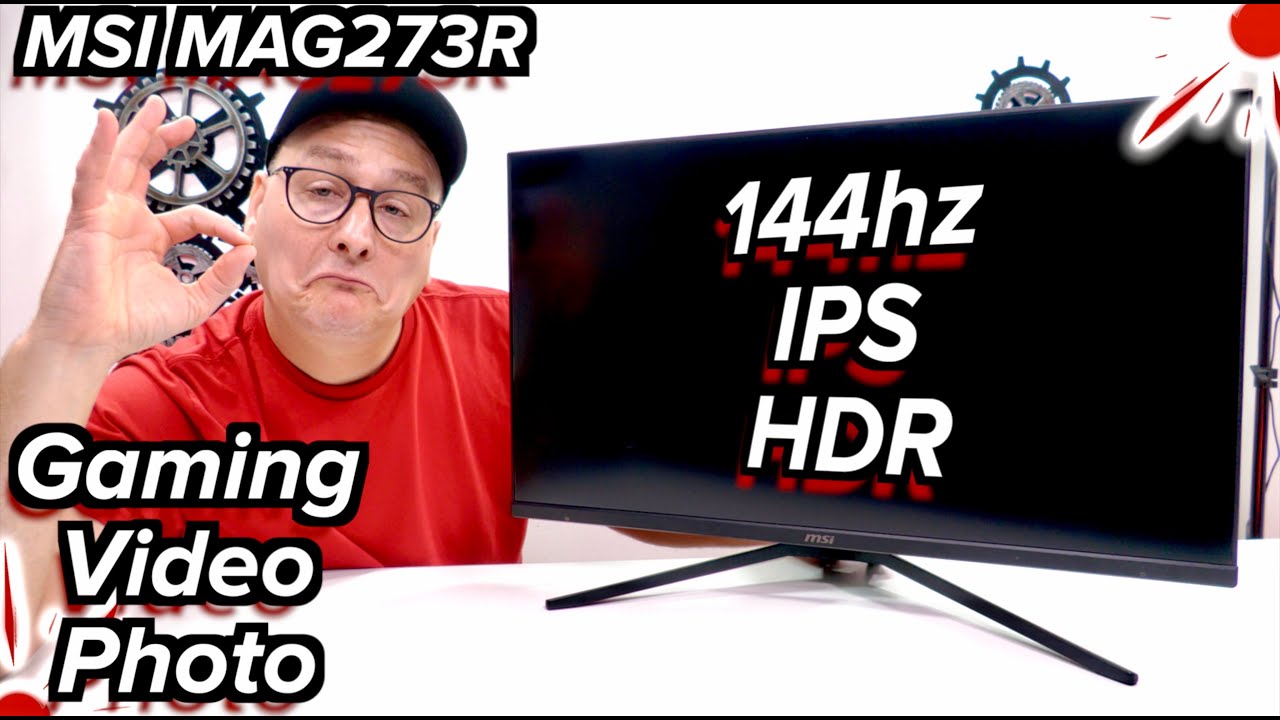 Монитор MSI 27" Optix MAG273R черный
