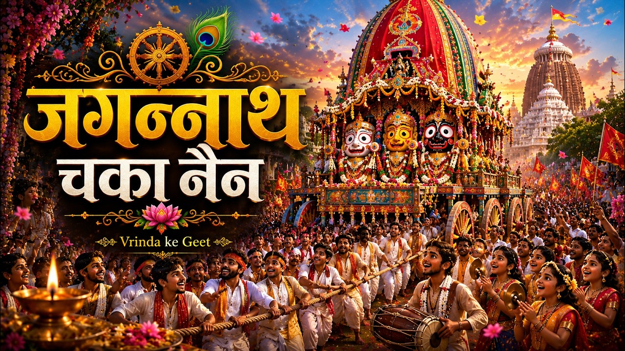 Jagannath Chakka Nain | Full Song | Trending Jagannath Bhajan | Jay Jagannath | Devotional Video — Vrinda Ke Geet