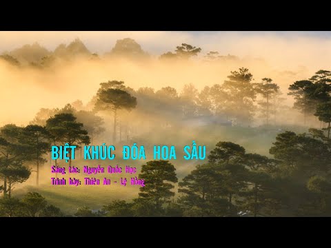 Biệt khúc đóa hoa sầu Sheet - Lệ Hồng