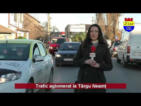 Trafic aglomerat la Tg Neamt