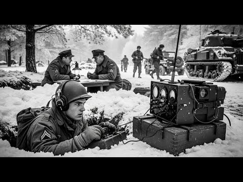 How One Radio Operator's "Forbidden" German Impersonation Saved 300 Men From Annihilation.