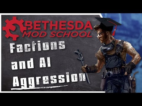 Bethesda Mod School: Creation Kit 108 - Control Who NPCs Attack