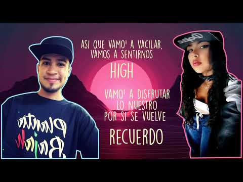 🇲🇽 Kysleón Ft Mc Vicho 🇨🇴 - Por si se Vuelve Recuerdo 💔 (Video Lyric)