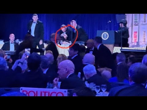 BREAKING: TRUMP RUSHED OFF AS SHOTS FIRED AT WHITE HOUSE CORRESPONDENTS DINNER