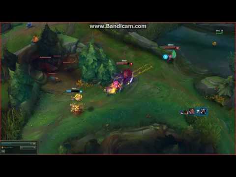Oriana 1vs2 outplay vs Ahri/Elise