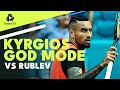 Nick Kyrgios GOD MODE vs Rublev | Miami 2022 Highlights