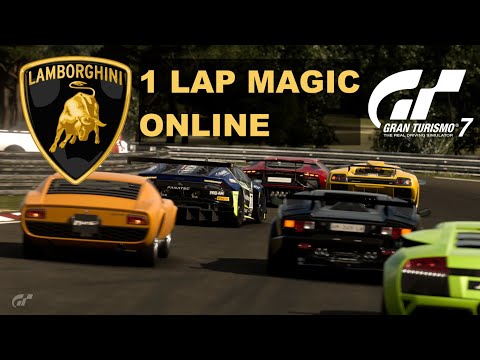 LAMBORGHINI 1 lap magic ONLINE (Gran Turismo 7)