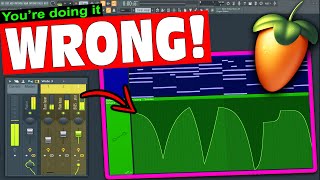 The CORRECT Way to do Volume Automation in FL Studio!