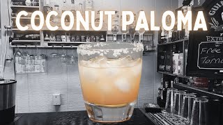 Coconut Paloma | Tropical Tequila Twist