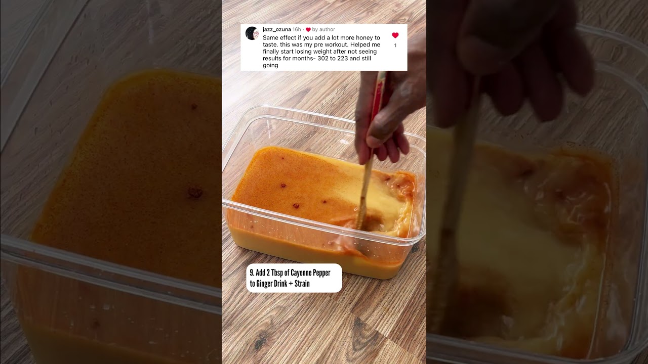 Boost your metabolism with ginger and Cayenne Pepper to Burn Fat #recipe #fatlosstips #fatloss