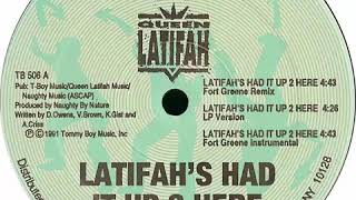Queen Latifah ‎– Latifah&#39;s Had It Up 2 Here (instrumental loop)