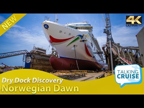 Dry Dock Discovery - Norwegian Dawn Cruise Ship