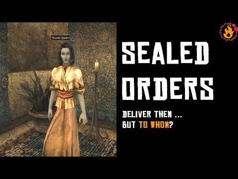 Sealed Orders - House Hlaalu Walkthrough (TES III Morrowind)