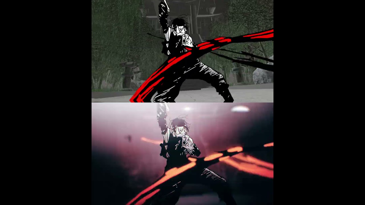 カグラバチMAD処理前、処理後の比較動画です！！