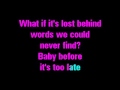 What about now - DAUGHTRY -with lyrics-(minus 1 ...
