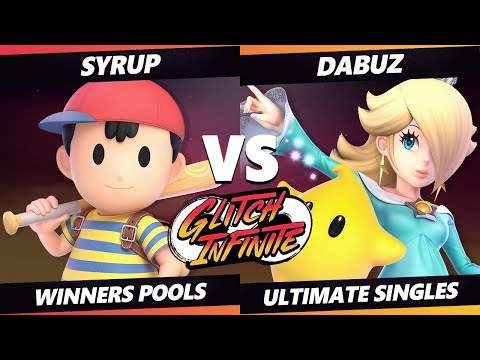 Glitch Infinite - Syrup (Ness) Vs. Dabuz (Rosalina) - SSBU Ultimate Tournament