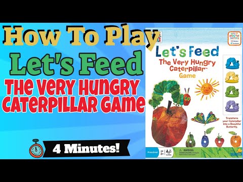 How To Play Let's Feed The Very Hungry Caterpillar Game - YouTube