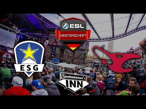 LoL - ESG vs MOUZ - ESL Sommermeisterschaft 2018, Halbfinale