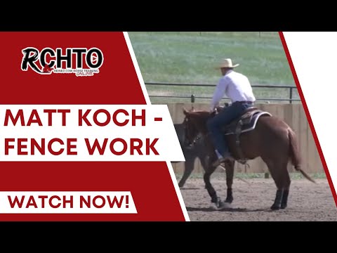 Matt Koch -  Fence Work