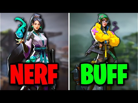VALORANT Killjoy Buffs & Sage Nerfs