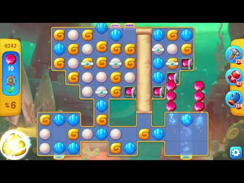 Fishdom 6242 Level - 16 moves - NO BooSTERS