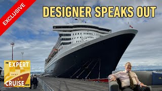 Exclusive: QM2’s Designer Speaks Out on board RMS Queen Mary | The Expert Cruise Show