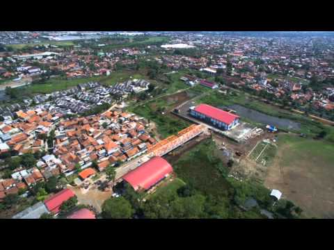 Time Lapse Drone - Pembangunan Jembatan Geosan-Pusjatan