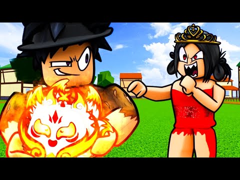 RICH E-GIRL Thought I Was POOR, So I Took Out EMPYREAN KITSUNE! (Roblox Blox Fruits)