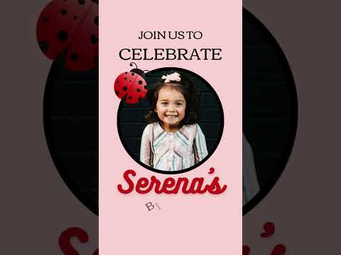 Bug Birthday Invitations