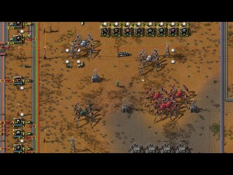 Factorio Megabase Basecamp - Episode 40 - Rounding up the...Spiderfish?