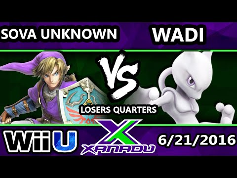 S@X 155 - Wadi (R.O.B., Mewtwo) Vs. Sova Unknown (Link) SSB4 Losers Quarters - Smash Wii U - Smash 4