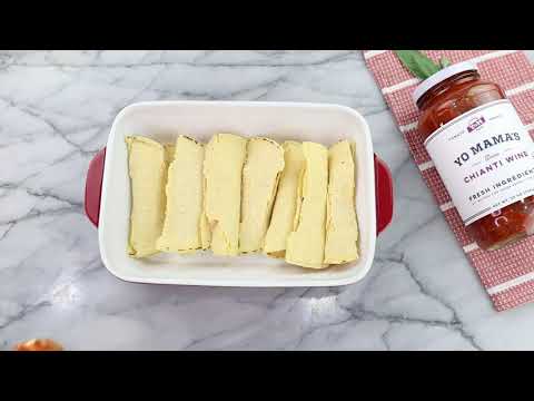 Cream Cheese Enchiladas with Chianti Wine Sauce | Yo Mama's Foods