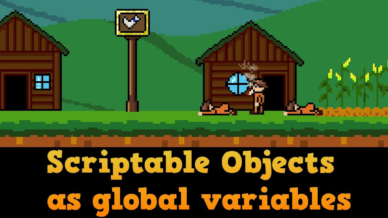 Scriptable Objects as global variables in Unity (#Sock05)
