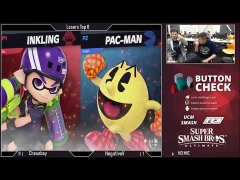 Button Check 14 Ultimate Singles (Losers R7) - Cheseboy vs NegativeV