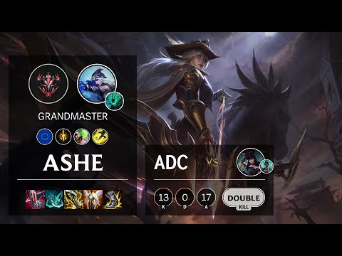 Ashe ADC vs Caitlyn - EUW Grandmaster Patch 11.5