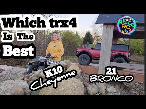 Which one? K10 or 21 Bronco best TRX4? Which is RC Wife approved? Viewer request at Crawler County