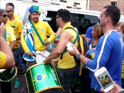 Brazil 3 Honduras 2, Olympic quarter final at St James Park 2012