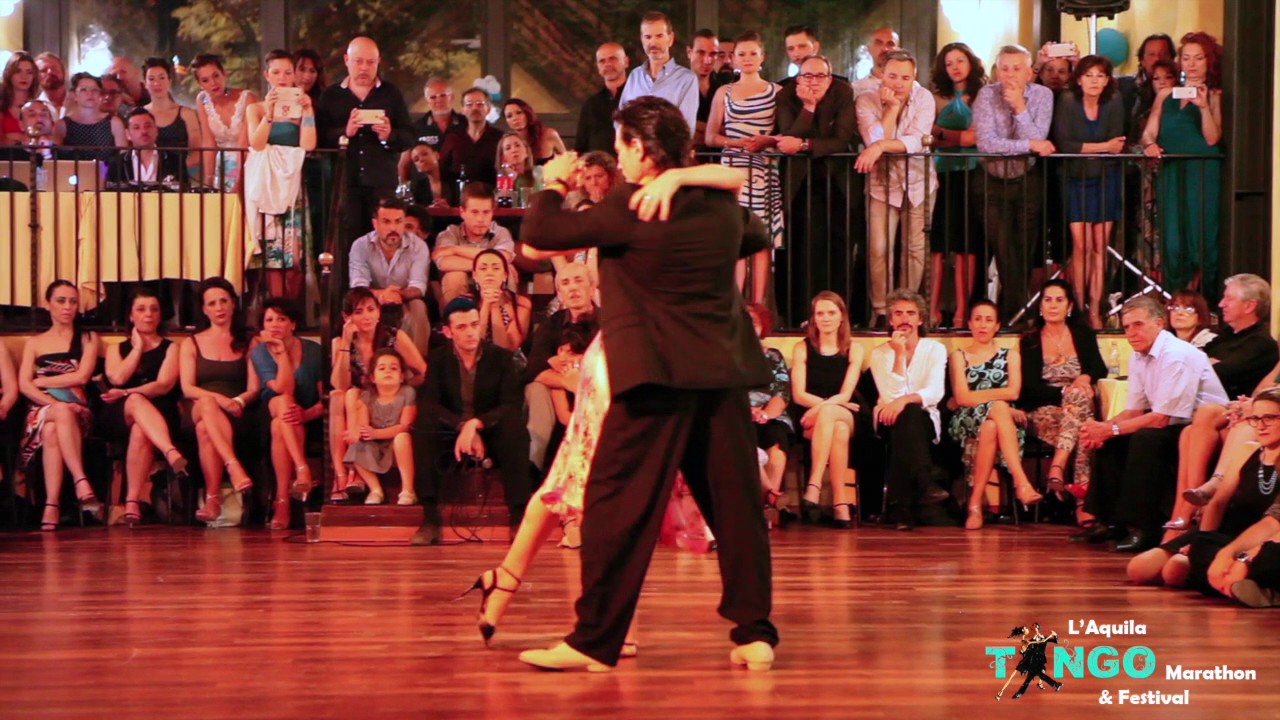 Mariana Dragone & Gaston Torelli 1/4 - Tu - Orquesta Romantica Milonguera