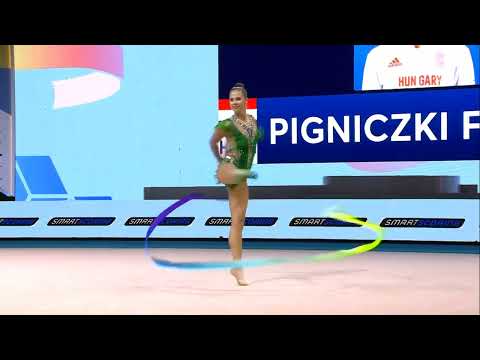 Fanni PIGNICZKI Ribbon Qualification - European Championships Tel Aviv 2022