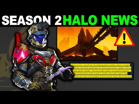 FINALLY Season 2 maps + modes REVEALED!!! Halo Infinite News