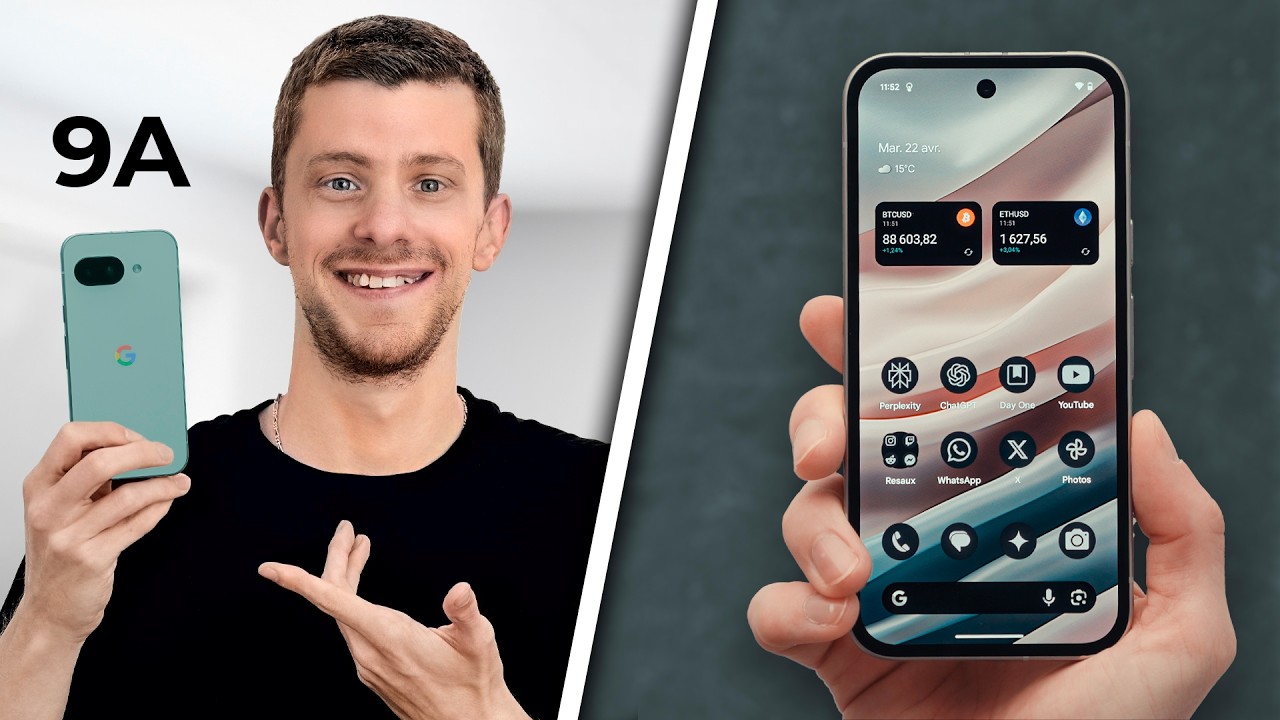 GOOGLE PIXEL 9A video thumbnail