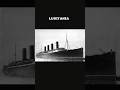 Cunard Ships and their Fate | #shorts #lusitania #carpathia #mauretania
