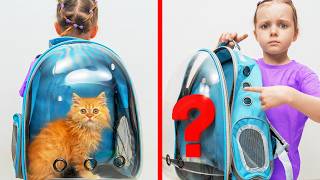 Where Did the Kitty Go? Dasha and Dad Work Together to Find the Furry Friend
