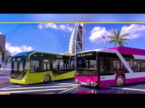 Bus simulator gameplay ios/android part 2